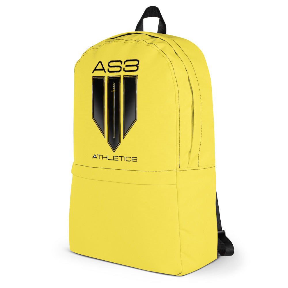 AS3 Athletics Yellow Backpack