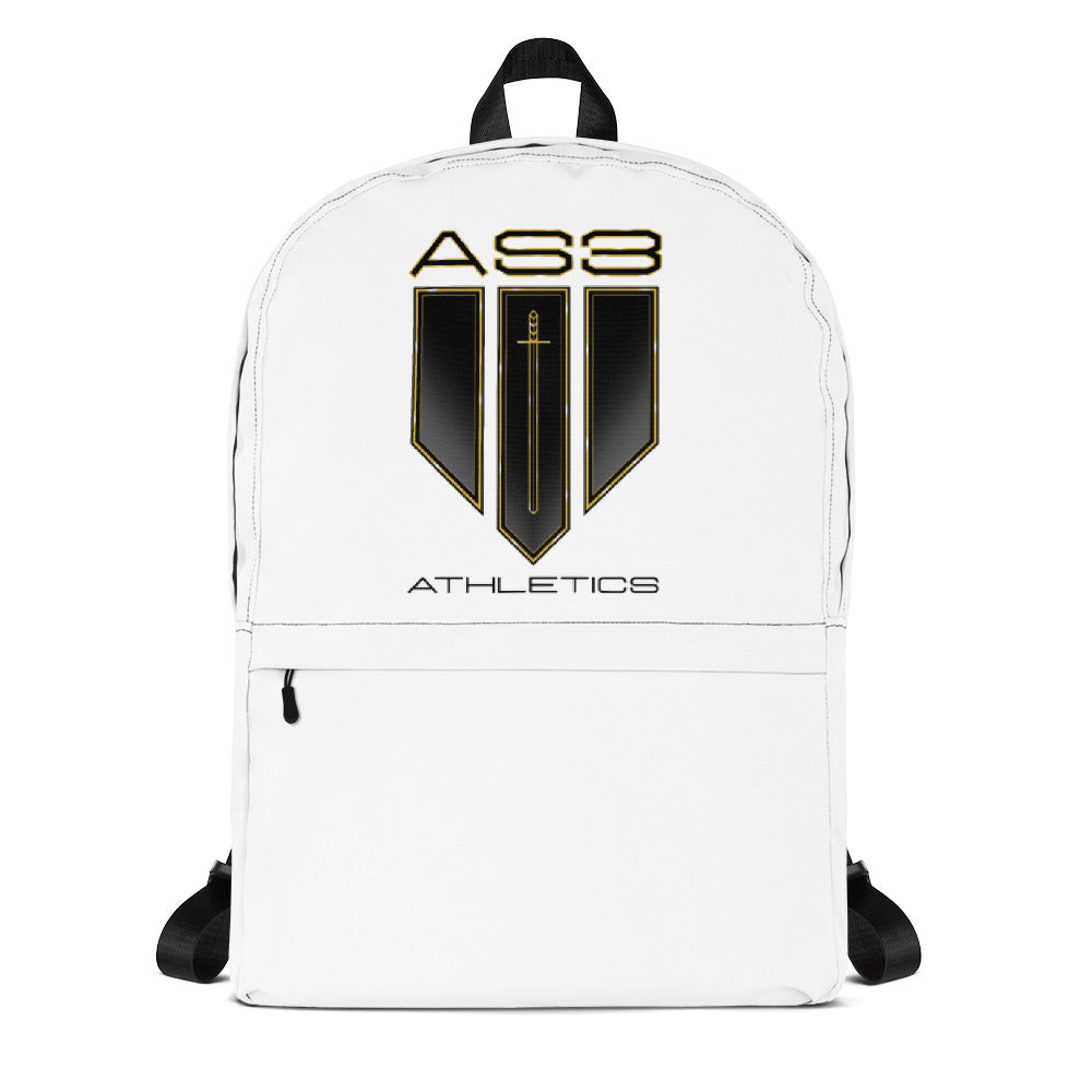 AS3 Athletics White Backpack