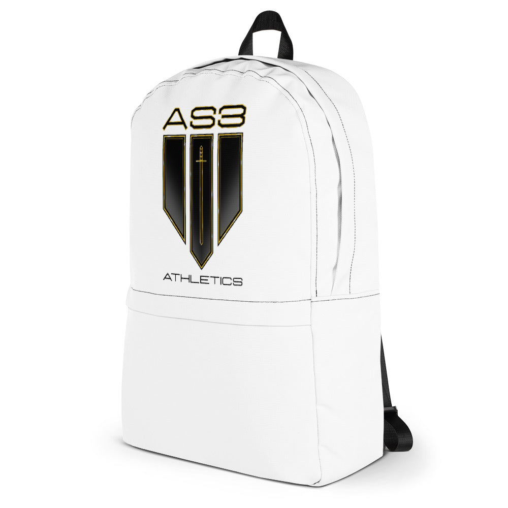 AS3 Athletics White Backpack